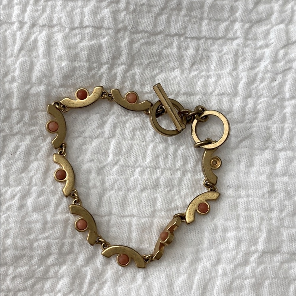 Coral rainbow Madewell bracelet